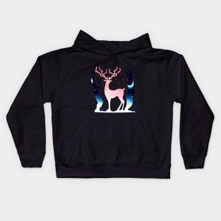 Deer & Cherry Blossom Kids Hoodie